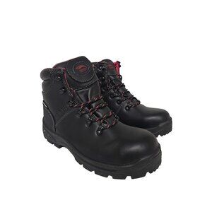 Avenger Women's A18124 6" Composite Toe Work Boot Black Size 8.5D